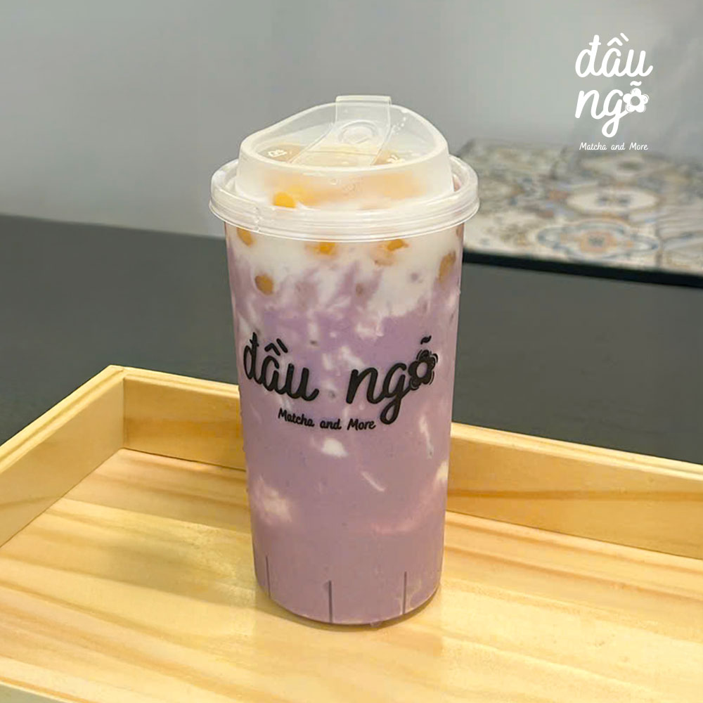 Trà Sữa Sốt Khoai Môn (Sẵn khoai dẻo và khoai dẻo phô mai)